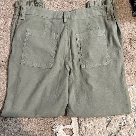 Frank & Eileen FOXROCK Army, Italian Peached Twill jogger - Picture 2 of 7